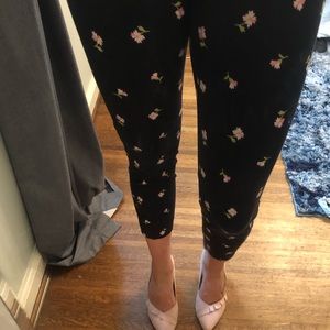 J Crew floral pants -worn once